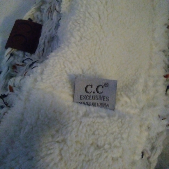 C.C exclusive womens white with blue tan headband - Picture 4 of 4